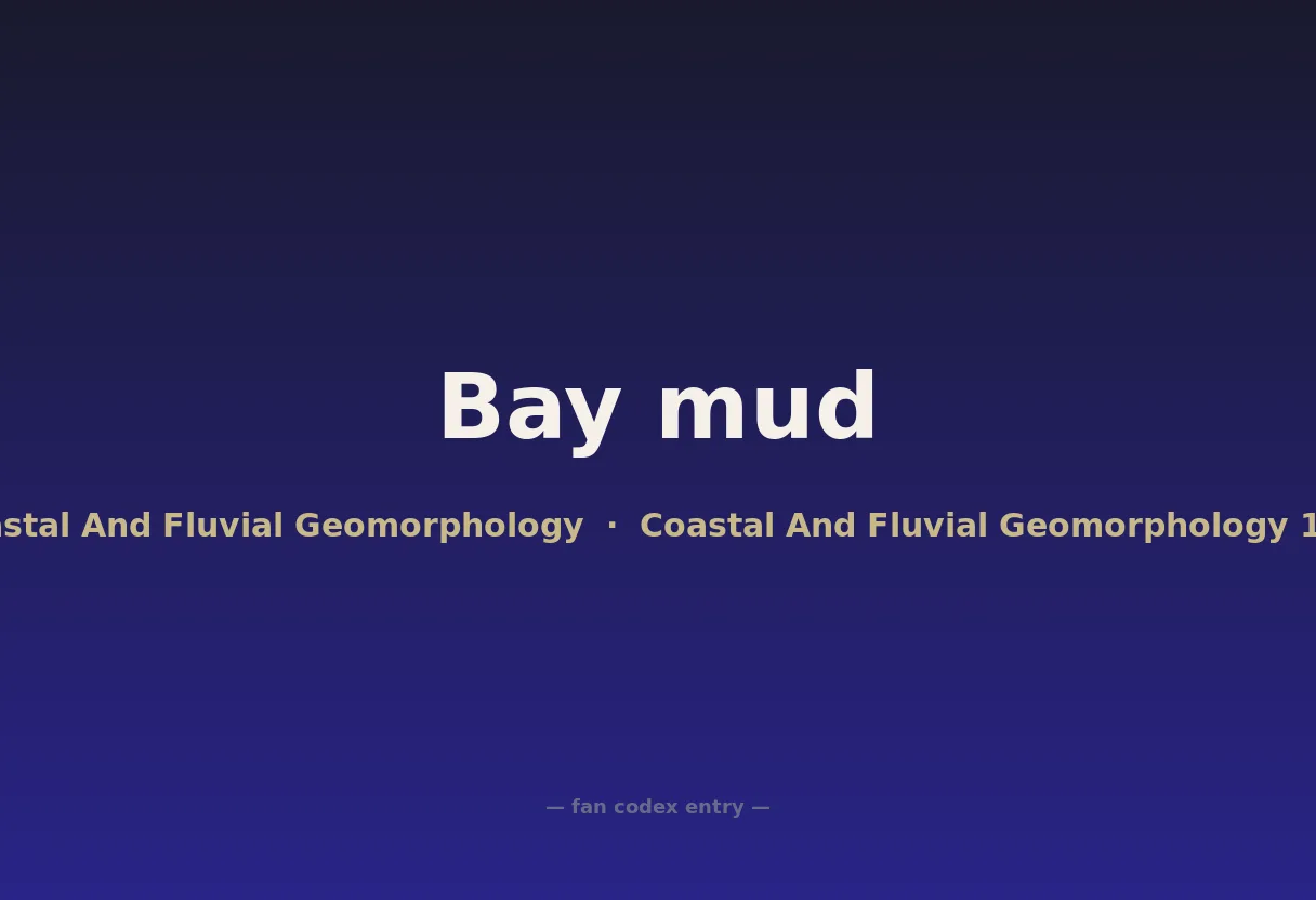Bay mud