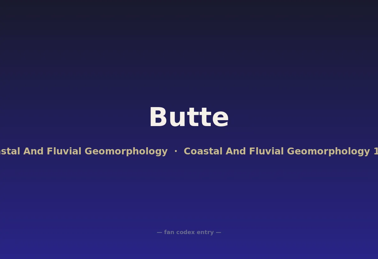 Butte