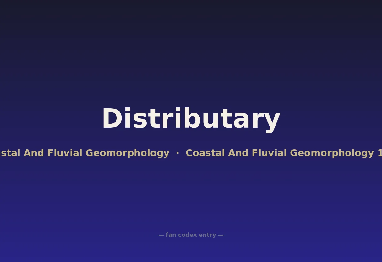 Distributary